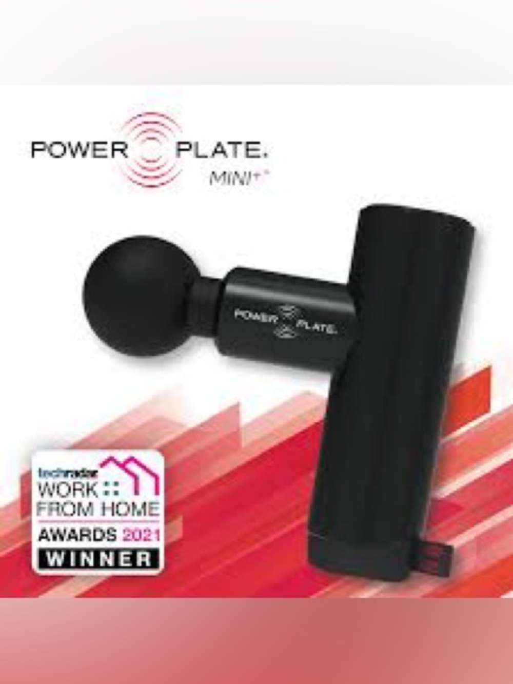 Power Plate Mini+ Percussion Massage Gun in Black - NEW! in Box